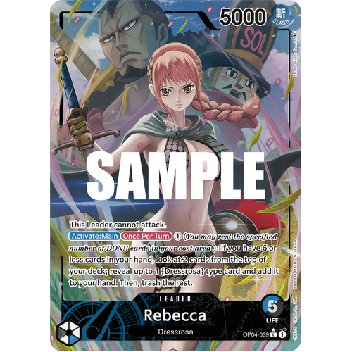 Rebecca (039) (Alternate Art) - OP04