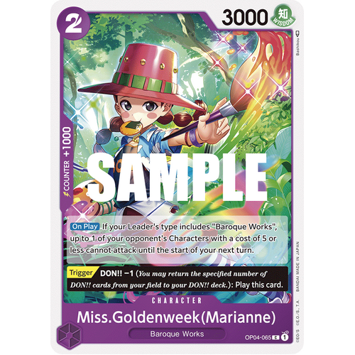 Miss.Goldenweek(Marianne) - OP04
