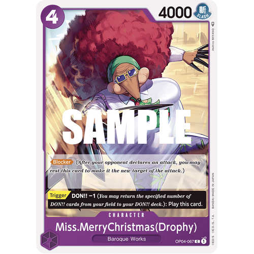 Miss.MerryChristmas(Drophy) - OP04