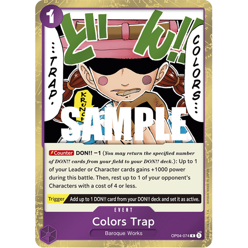 Colors Trap - OP04