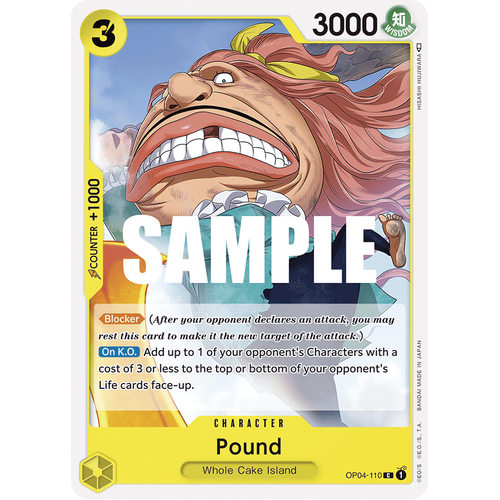 Pound - OP04