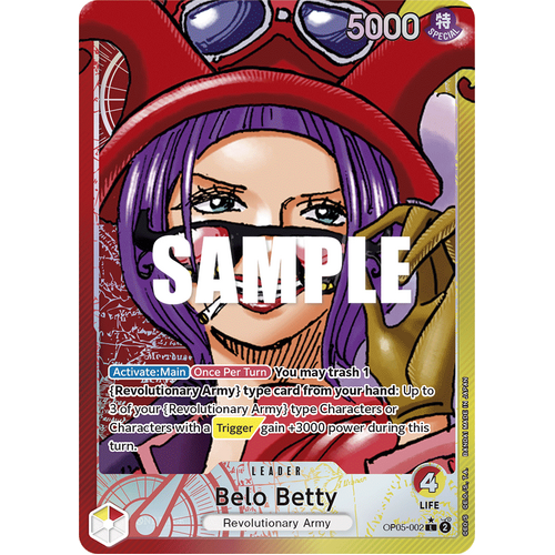 belo betty one piece card game One Piece TCG! Belo Betty (015) (Alternate Art) main image 1
