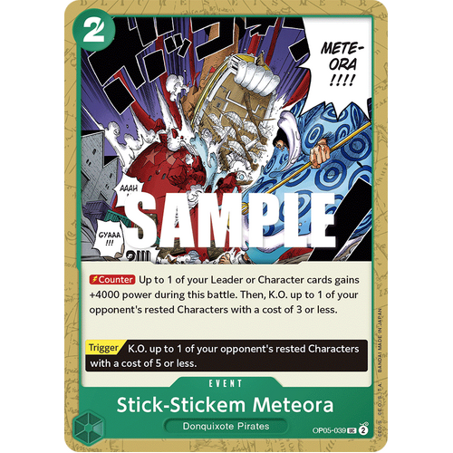 Stick-Stickem Meteora - OP-05