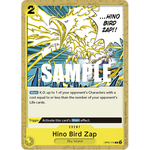 Hino Bird Zap - OP-05