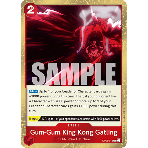 Gum-Gum King Kong Gatling - OP06