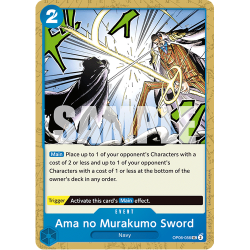 Ama no Murakumo Sword - OP06