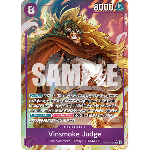 Vinsmoke Judge (Alternate Art) - OP06