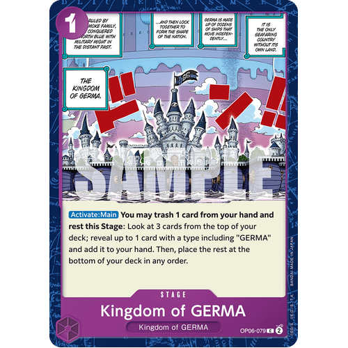 Kingdom of GERMA - OP06