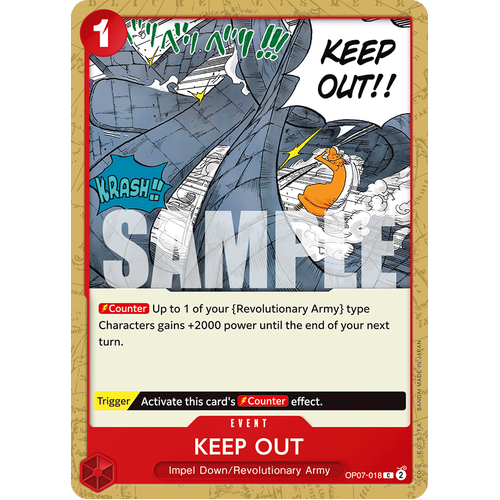 Keep Out - OP07