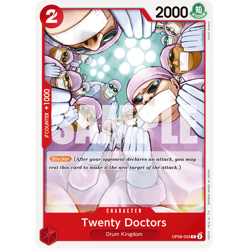 Twenty Doctors - OP08