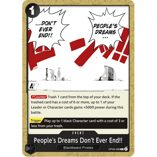 People's Dreams Don't Ever End!! - OP08