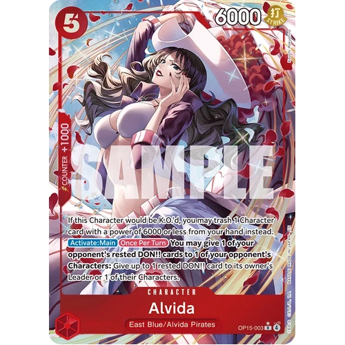 Alvida (Alternate Art) - OP15