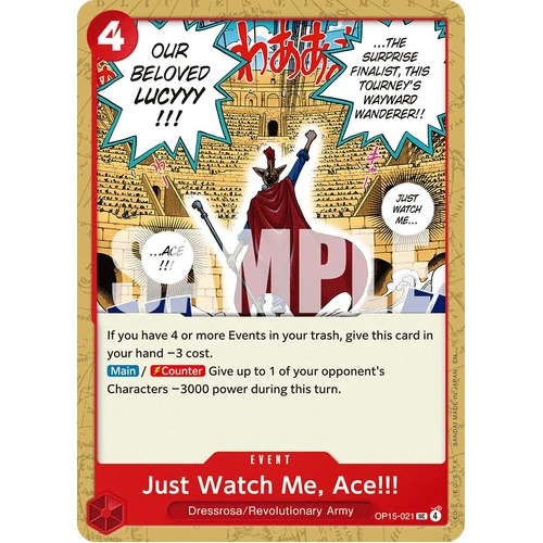 Just Watch Me, Ace!!! - OP15