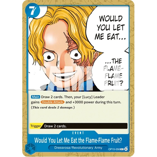 Would You Let Me Eat the Flame-Flame Fruit? - OP15