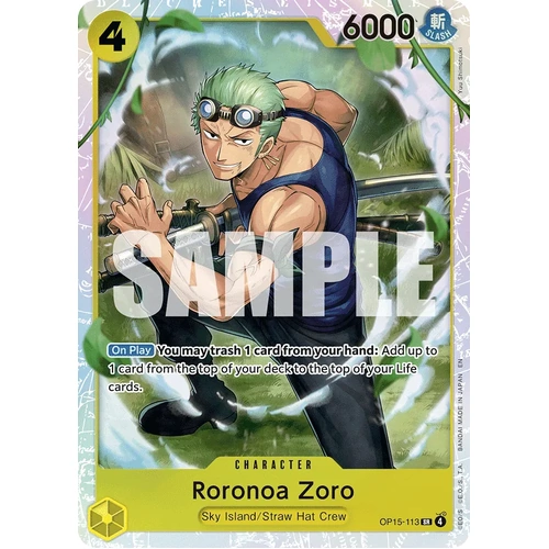 Roronoa Zoro - OP15