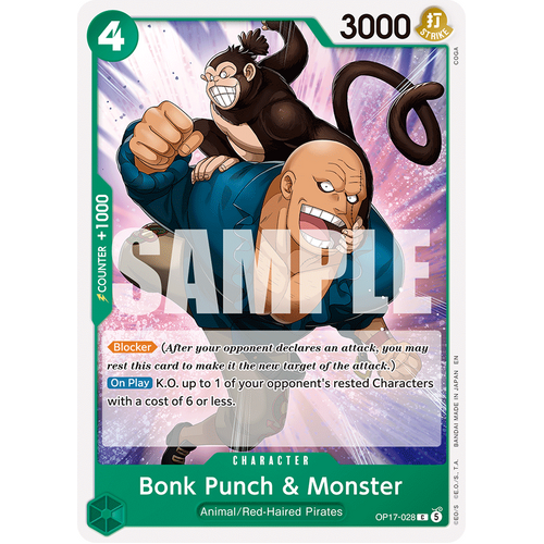 Bonk Punch & Monster