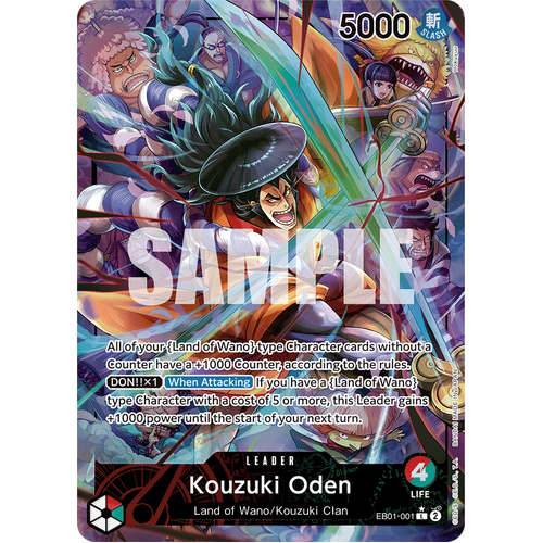 Kouzuki Oden (Alternate Art) - EB01