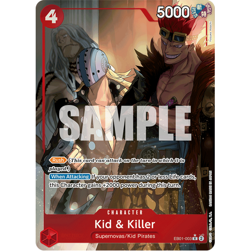 Kid & Killer (Alternate Art) - EB01