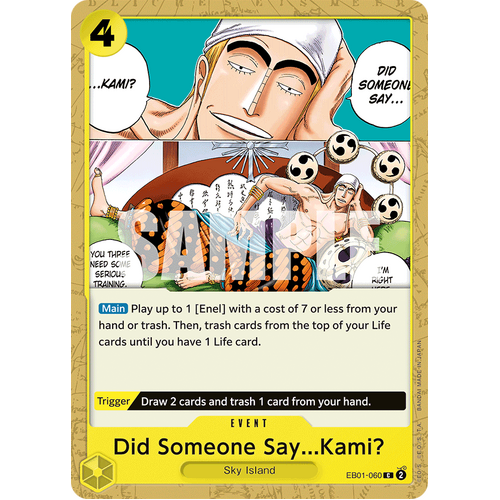 Did Someone Say...Kami? - EB01