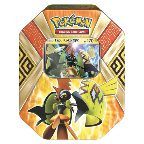 Pokemon TCG Tapu Koko GX Tin