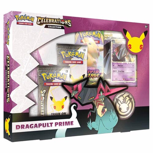 Pokemon TCG Dragapult Prime Celebrations Collection