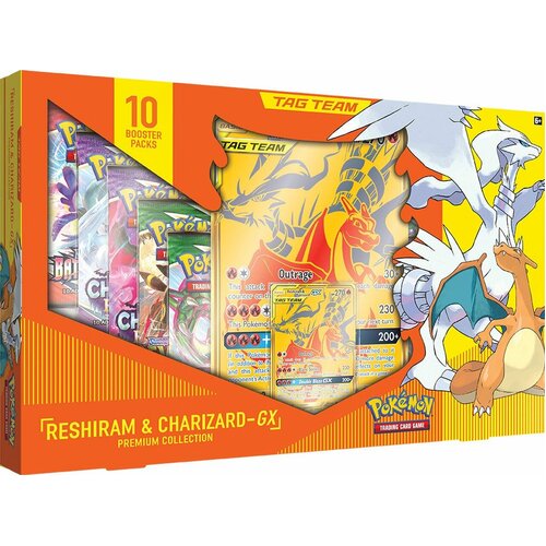 Pokémon TCG: Tag Team Reshiram & Charizard GX Premium