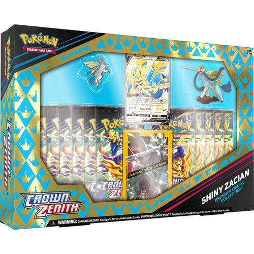 Pokemon TCG: Crown Zenith Shiny Zacian Figure Box