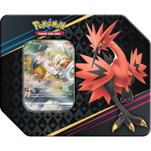Pokemon TCG: Crown Zenith Tin: Galarian Zapdos