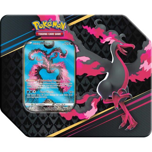 Pokemon TCG: Crown Zenith Tin: Galarian Moltres