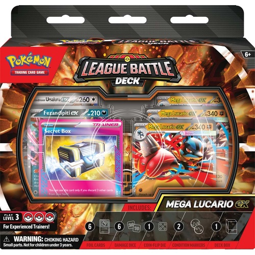 PREORDER Pokemon TCG Mega Lucario ex League Battle Deck