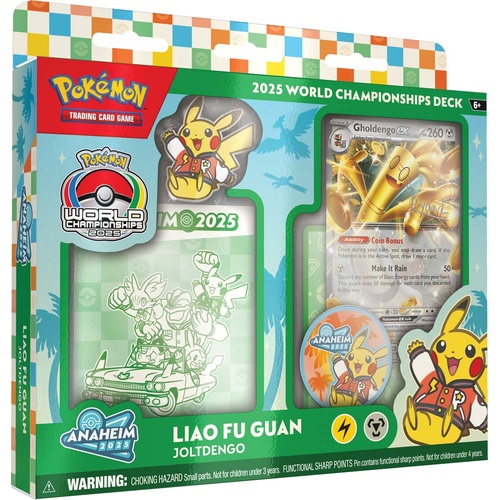 Pokemon TCG: World Championships Deck - 2025 (Liao Fu Guan)