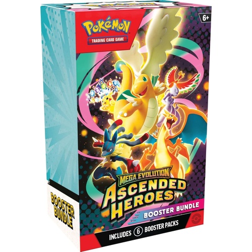 PREORDER Pokemon TCG Ascended Heroes Booster Bundle