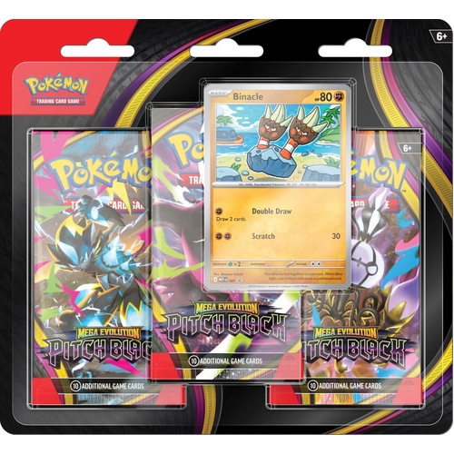 Pokemon TCG: Pitch Black Three Booster Blister