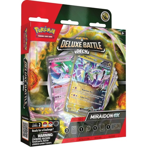 Pokemon TCG: Miraidon ex Deluxe Battle Deck