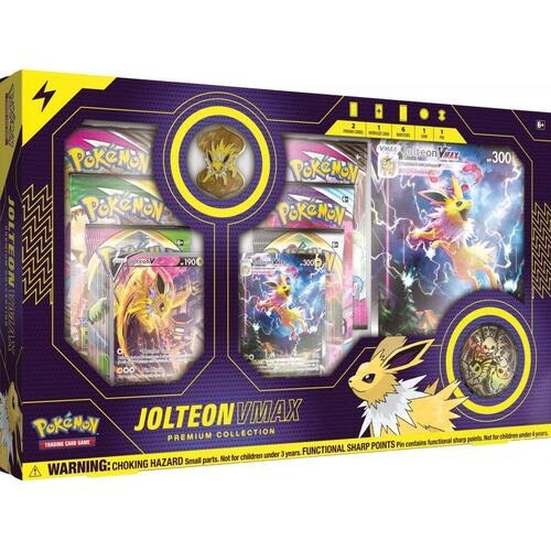 Pokemon TCG Eevee VMAX Premium Collection Jolteon