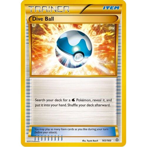 Dive Ball (161 Secret Rare) (Holofoil) - PRC