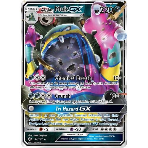 Alolan Muk GX (Holofoil) - SM03
