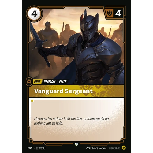 Vanguard Sergeant - OGN (219)