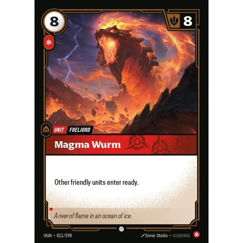 Magma Wurm FOIL - 011