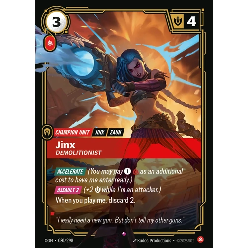 Jinx - Demolitionist FOIL - 030