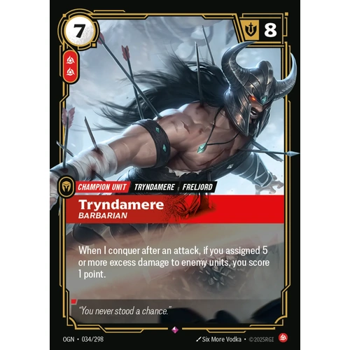Tryndamere - Barbarian FOIL - 034