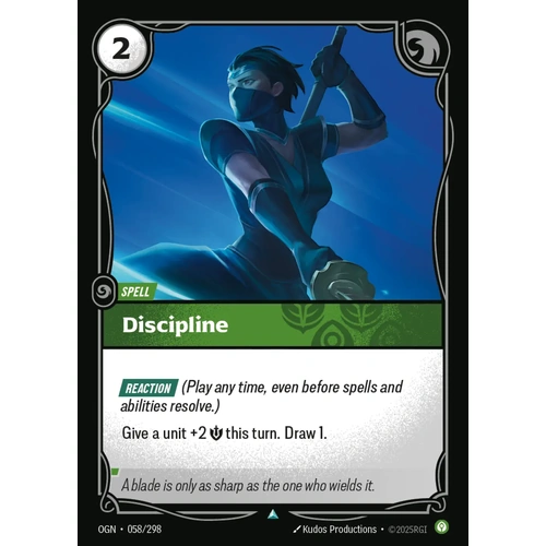 Discipline FOIL - OGN (058)