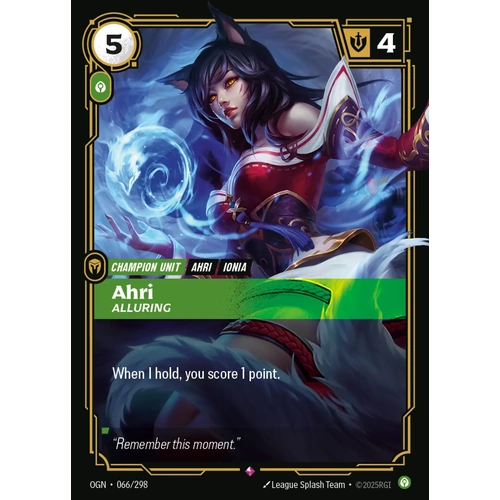 Ahri - Alluring FOIL - OGN (066)