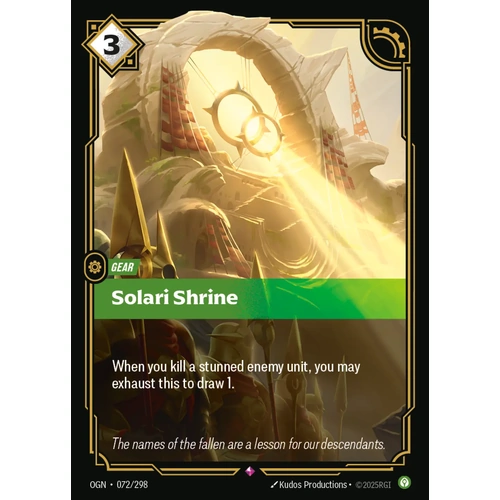 Solari Shrine FOIL - 072