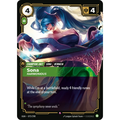 Sona - Harmonious FOIL - OGN (073)