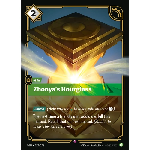 Zhonya's Hourglass FOIL - OGN (077)