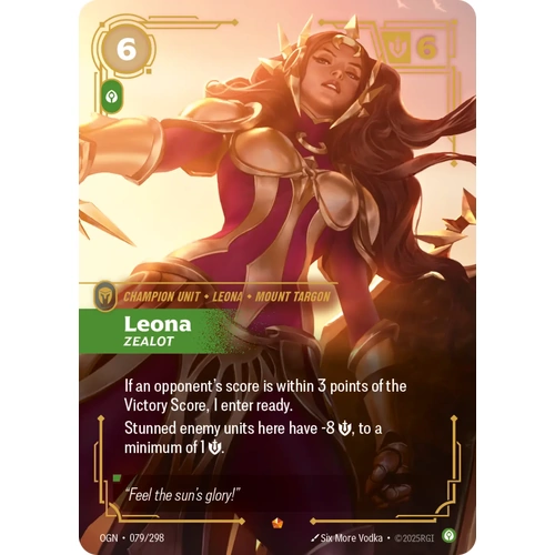 Leona - Zealot FOIL - 079