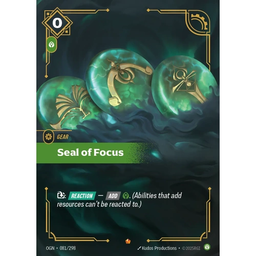 Seal of Focus FOIL - OGN (081)