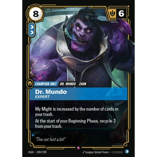 Dr. Mundo - Expert FOIL - OGN (109)