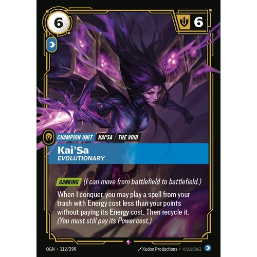 Kai'Sa - Evolutionary FOIL - 112